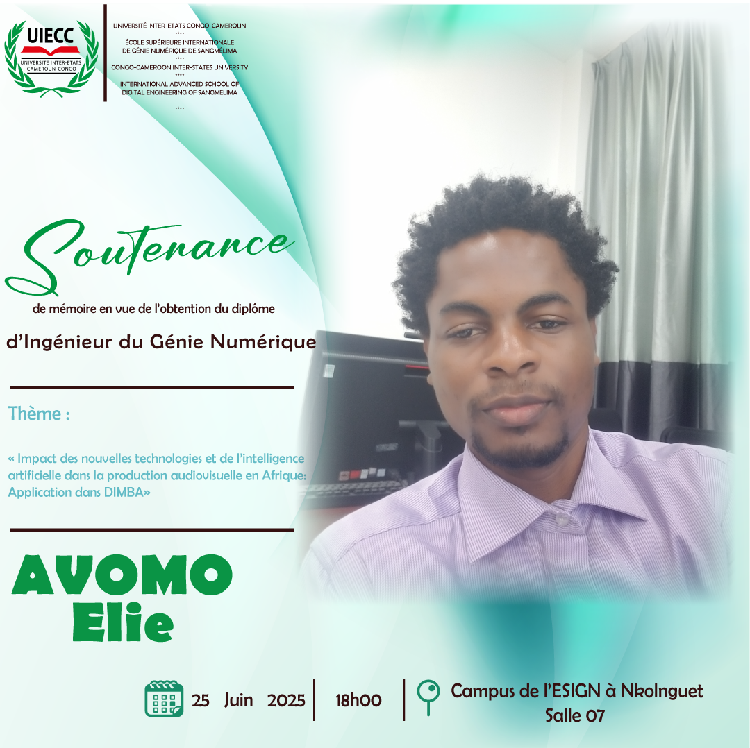 Affiche de Soutenance