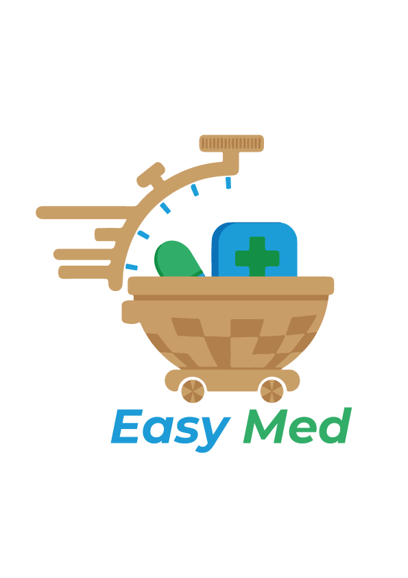 Reverse logo design pour EasyMed